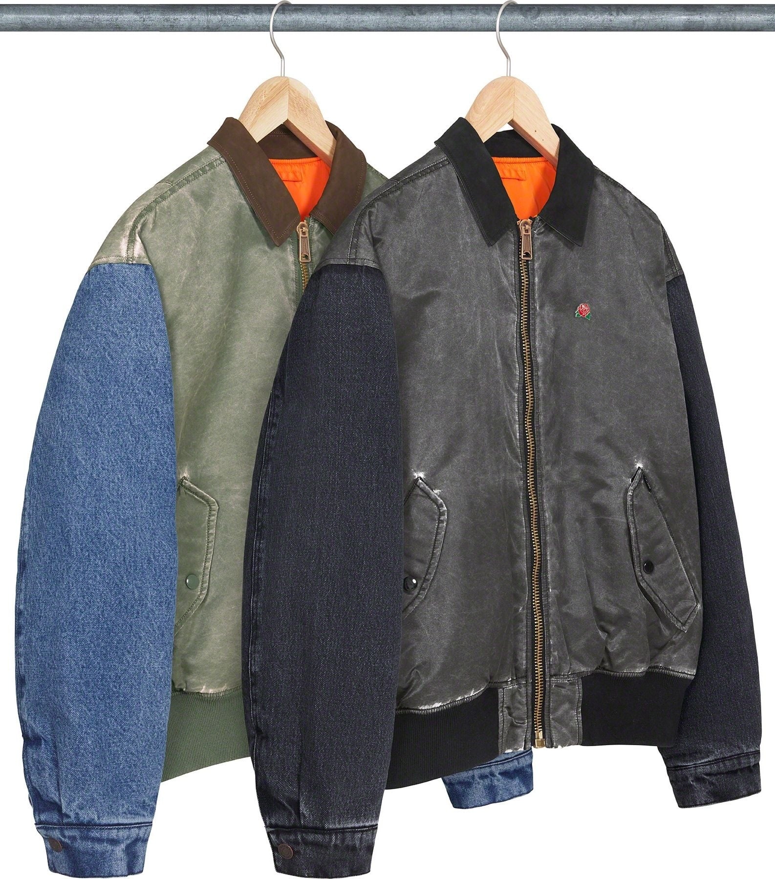 Denim Sleeve MA-1